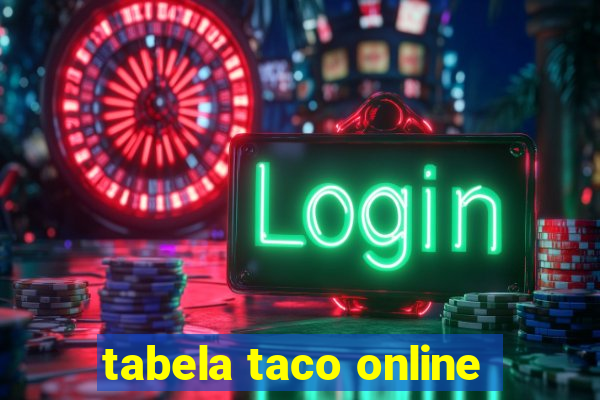 tabela taco online